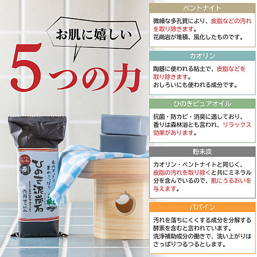 ひのき泥炭石すっきりタイプ