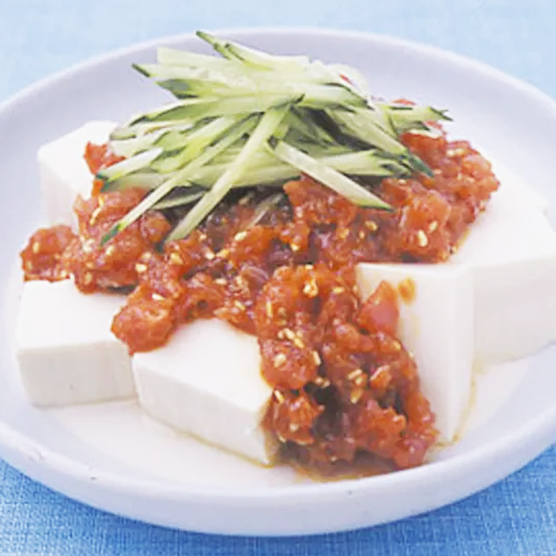 まぐろ坦々味噌